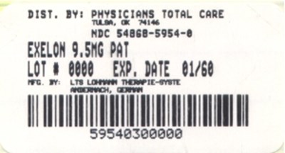 Image Of 9.5 mg Package Label (9.5mg Package Label)